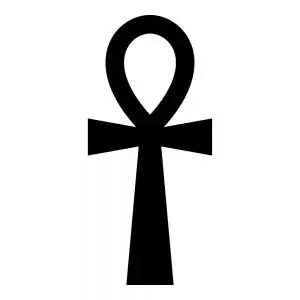 símbolo cruz ansata 