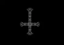 símbolo da cruz invertida