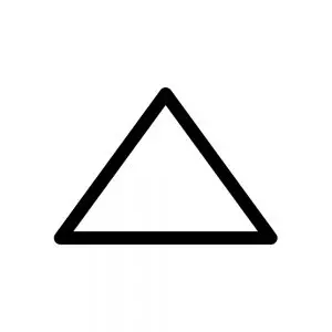 triângulo símbolo