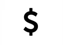 símbolo dólar