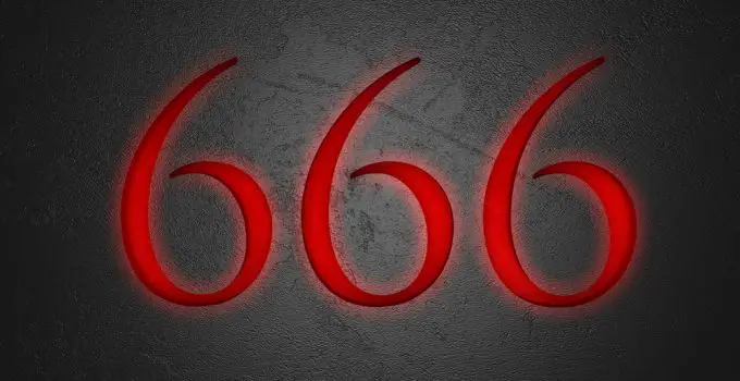 símbolo 666