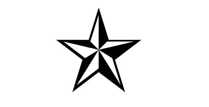 estrela náutica símbolo